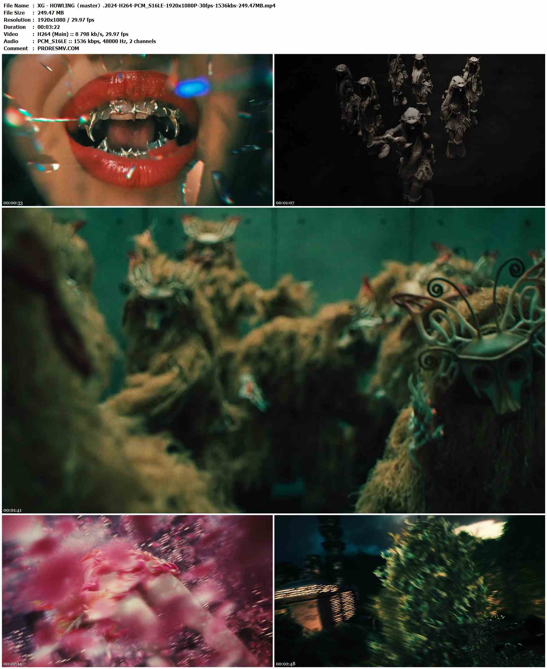 XG - HOWLING（master）.2024-H264-PCM_S16LE-1920x1080P-30fps-1536kbs-249.47MB官方MV_高清MV